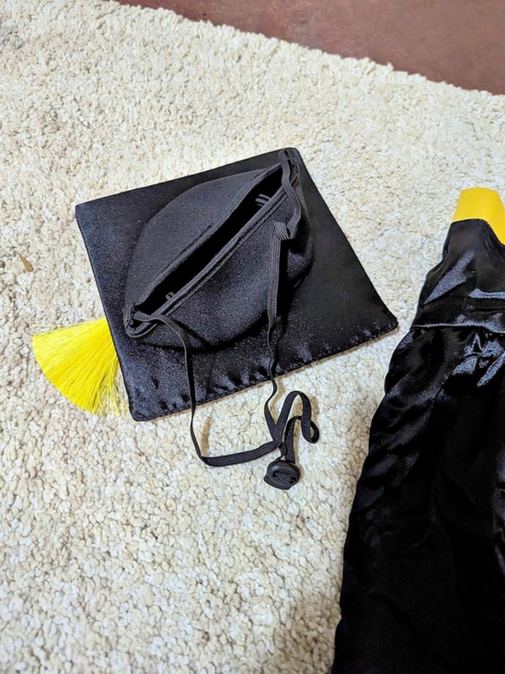 Black & Yellow Tassel  Dog Costume Accessory